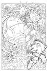 Dibujos para colorear Sonic