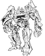 Dibujos para colorear Transformers