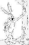 dibujos de bugs bunny para colorear y pintar para niños imprimir dibujos infantiles