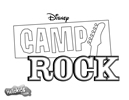 Dibujos para colorear Camp Rock