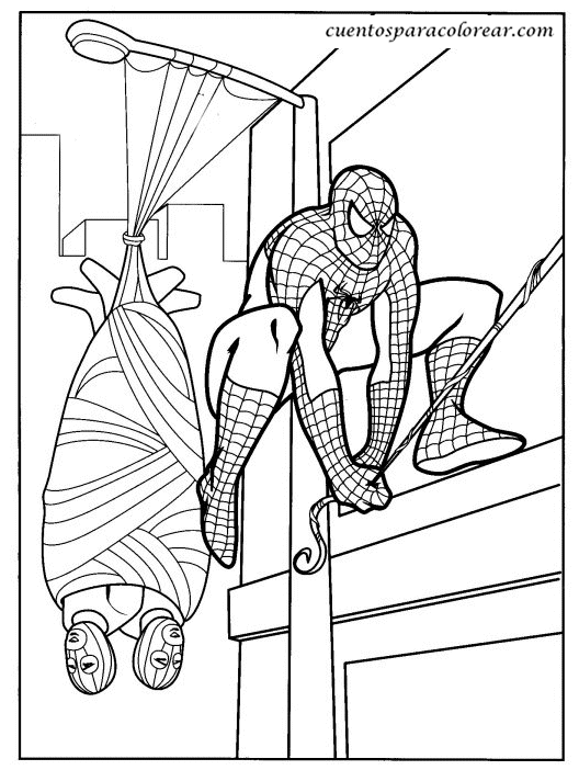 Dibujos Para Colorear Spiderman