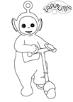 dibujo de tinky winky teletubbie para colorearDibujos para colorear Teletubbies