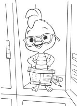 Dibujos para colorear Chicken Little