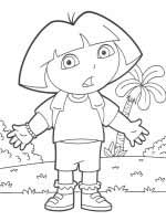 Dibujos para colorear Dora la exploradora