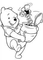 Dibujos para colorear Winnie De Pooh Disney