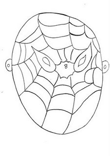 careta de spiderman mascara antifaz
