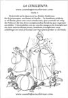 Cuento de la Cenicienta para colorear cuento para colorear de la Cenicienta