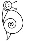 dibujos de caracoles para colorear y pintar