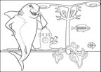 Dibujos para colorear Tiburones