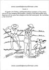 Cuento de El gato con botas para colorear cuento para colorear de El gato con botas